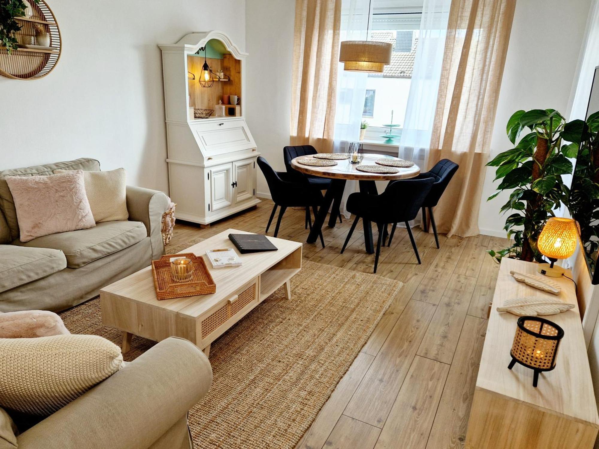 Ferienwohnung Sonnenhang Im Boho-Stil Mit Balkon Мёнезе Экстерьер фото
