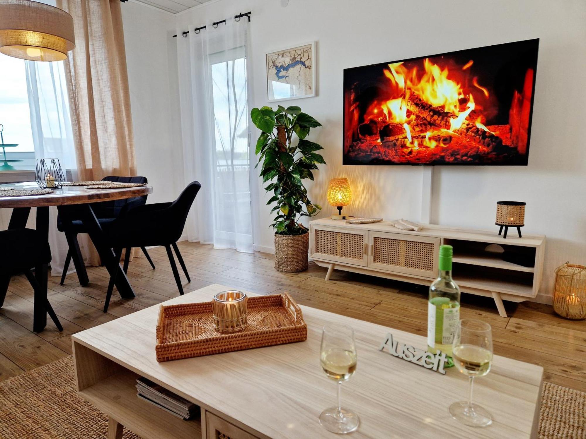Ferienwohnung Sonnenhang Im Boho-Stil Mit Balkon Мёнезе Экстерьер фото