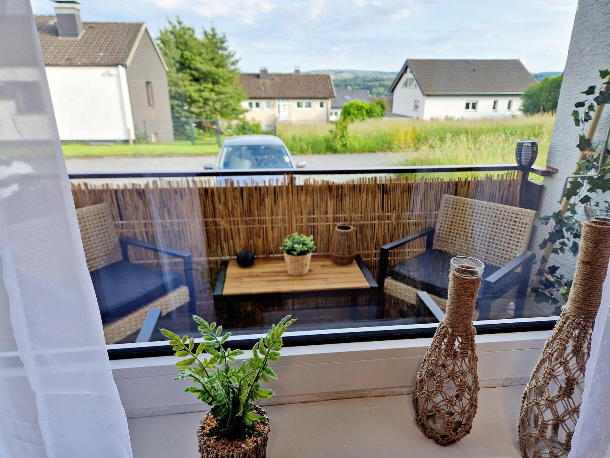 Ferienwohnung Sonnenhang Im Boho-Stil Mit Balkon Мёнезе Экстерьер фото